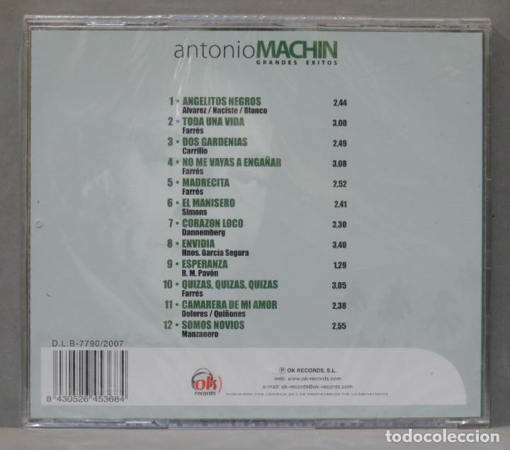 CDs de m&uacute;sica: CD. MACHIN. GRANDES EXITOS. PRECINTADO - Foto 2