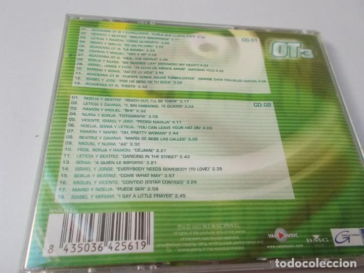 operacion triunfo - ot 3 el album. doble cd - Compra venta en todocoleccion