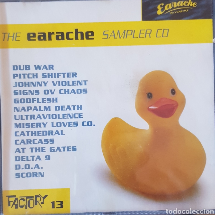 CDs de m&uacute;sica: THE EARACHE SAMPLER CD - Foto 1