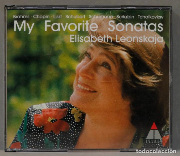 CD di Musica: 3 CD. MY FAVORITE SONATAS. LEONSKAJA