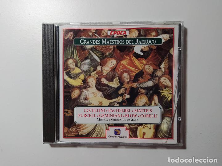 CDs de M&uacute;sica: Grandes maestros del barroco. M&uacute;sica barroca de c&aacute;mara. CD. TDKCD57