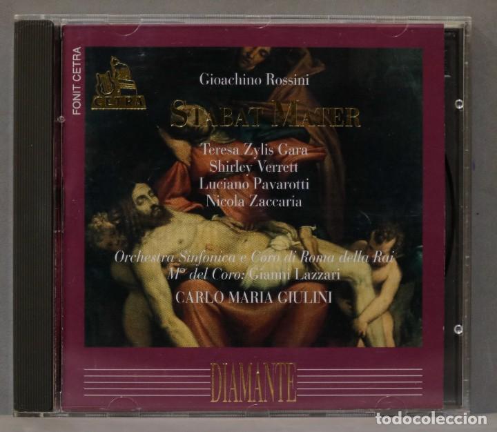 CDs de m&uacute;sica: CD. STABAT MATER. ROSSINI. GIULINI - Foto 1