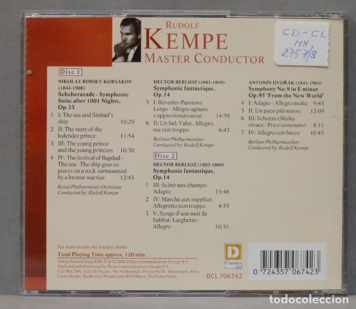 CDs de m&uacute;sica: 2 CD. Rudolf Kempe. Master Conductor - Foto 2