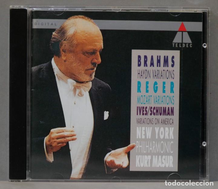 CDs de m&uacute;sica: CD. Brahms. Haydn Variations. MASUR - Foto 1