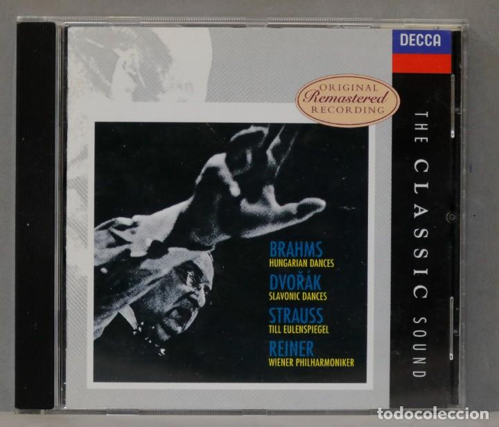 CDs de m&uacute;sica: CD. Brahms. Dvoř&aacute;k. Strauss. Reiner - Foto 1