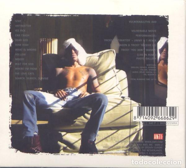 CDs de m&uacute;sica: Tricky - Vulnerable - CD + DVD Digipack - Foto 2