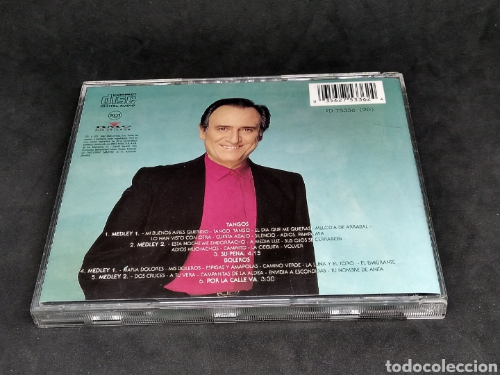 CDs de m&uacute;sica: MANOLO ESCOBAR - TANGO , TANGO , - CD - 1992 - DISCO VERIFICADO - Foto 2