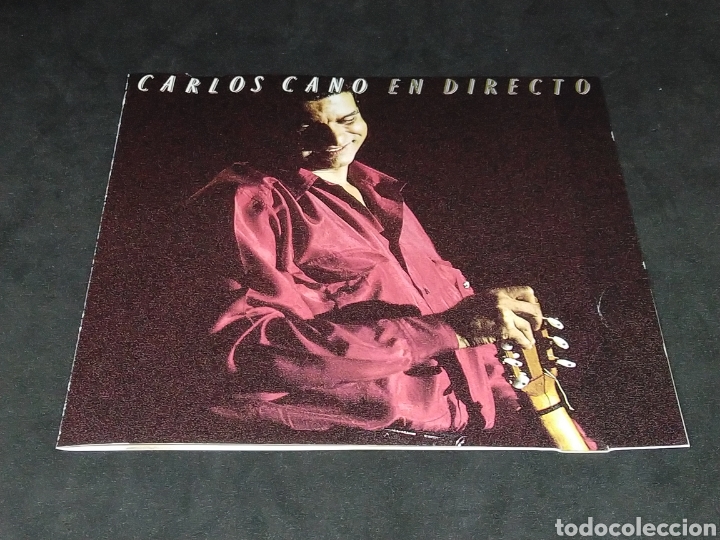 CDs de m&uacute;sica: CARLOS CANO - DIRECTO - CD - 1990 - DISCO VERIFICADO - Foto 3