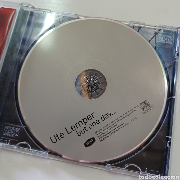 CDs de m&uacute;sica: UTE LEMPER - BUT ONE DAY - Foto 2