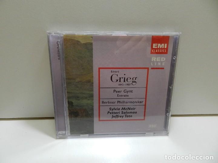 CDs de m&uacute;sica: DISCO CD. Grieg &ndash; Peer Gynt, Berlin Philharmonic Orchestra. COMPACT DISC. - Foto 1