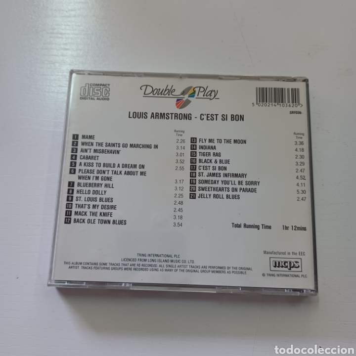 CDs de m&uacute;sica: LOUIS ARMSTRONG - CEST SI BON - Foto 3