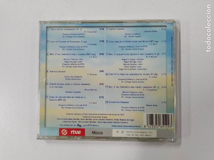 CDs de m&uacute;sica: CLASICOS POPULARES. RTVE. CD. TDKCD69 - Foto 3