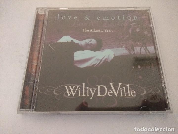 CDs de m&uacute;sica: CD/WILLY DE VILLE/LOVE & EMOTION. - Foto 1