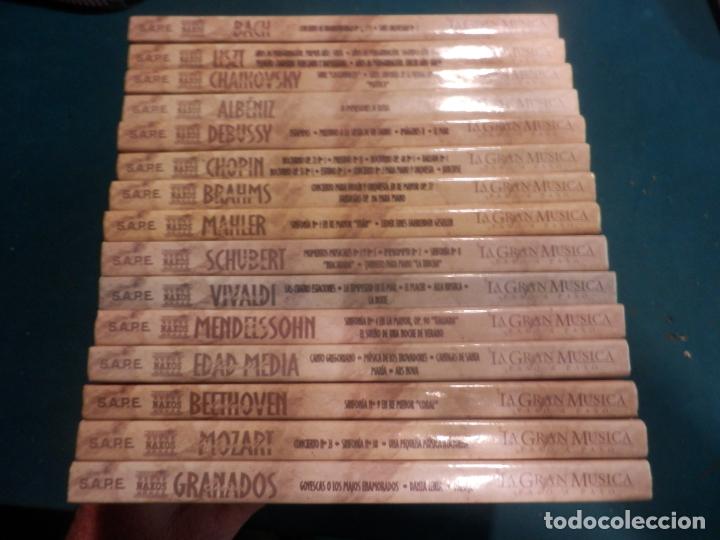 CDs de M&uacute;sica: LA GRAN MUSICA PASO A PASO - 15 CD-LIBRO - NAXOS S.A.P.E. (BEETHOVEN-MAHLER-GRANADOS-EDAD MEDIA...)