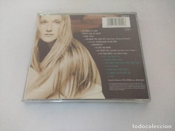 CDs de m&uacute;sica: CD/CELINE DION/ALL THE WAY. - Foto 2