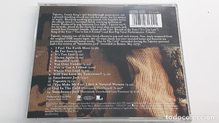 CDs de m&uacute;sica: CD CAROLE KING - TAPESTRY - Foto 3