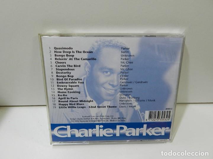 CDs de m&uacute;sica: DISCO CD. Charlie Parker &ndash; Quasimodo. COMPACT DISC. - Foto 2