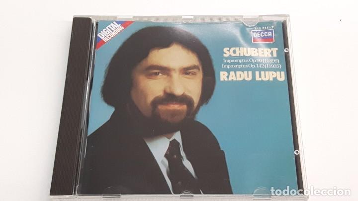 CDs de m&uacute;sica: CD SCHUBERT Y RADU LUPU - Foto 1