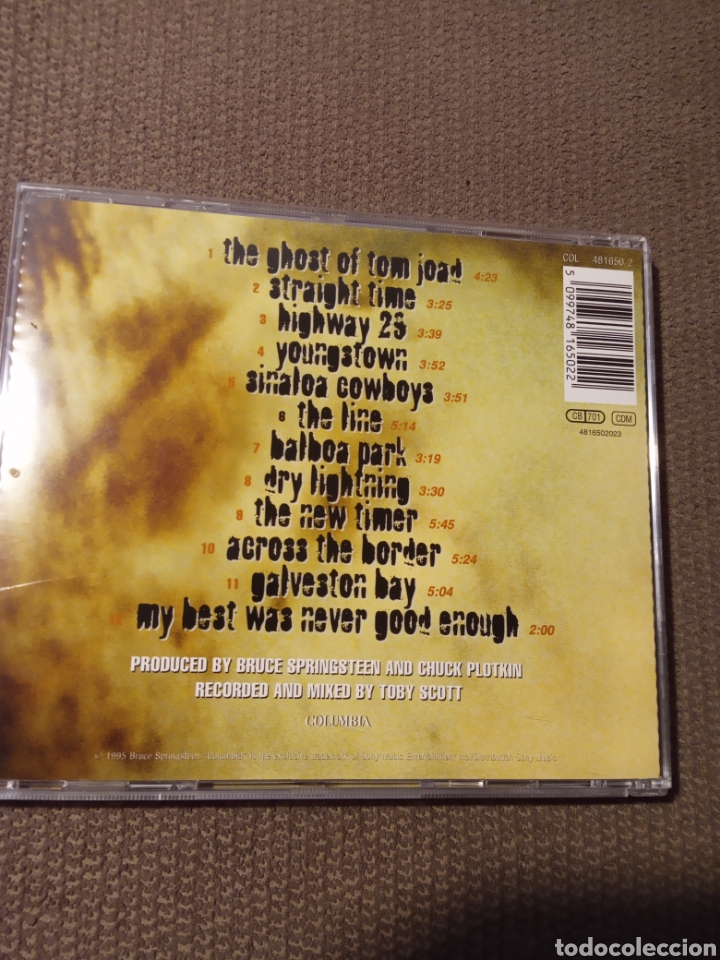 CDs de m&uacute;sica: Cd BRUCE SPRINGSTEEN &rdquo; THE GHOST OF TOM JOAD &rdquo; - Foto 2