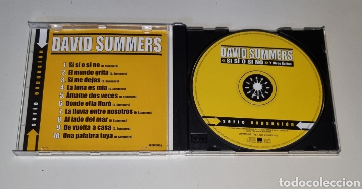 CDs de m&uacute;sica: DAVID SUMMERS / CD / SI S&Iacute; O SI NO ... Y OTROS &Eacute;XITOS - Foto 2