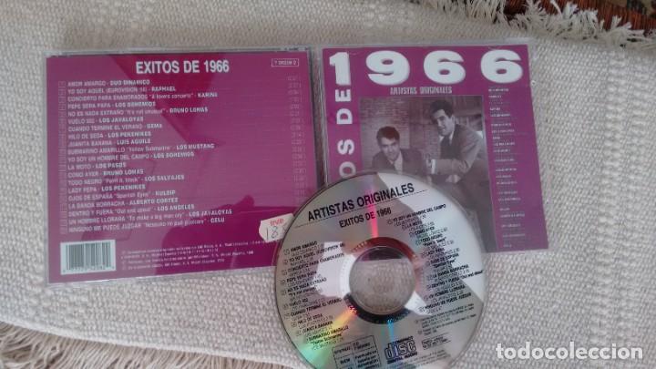 CDs de m&uacute;sica: CD-ALBUM DE VARIOS -EXITOS DE 1.966 - Foto 1