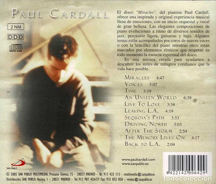 CDs de m&uacute;sica: Paul Cardall - Miracles. CD - Foto 2