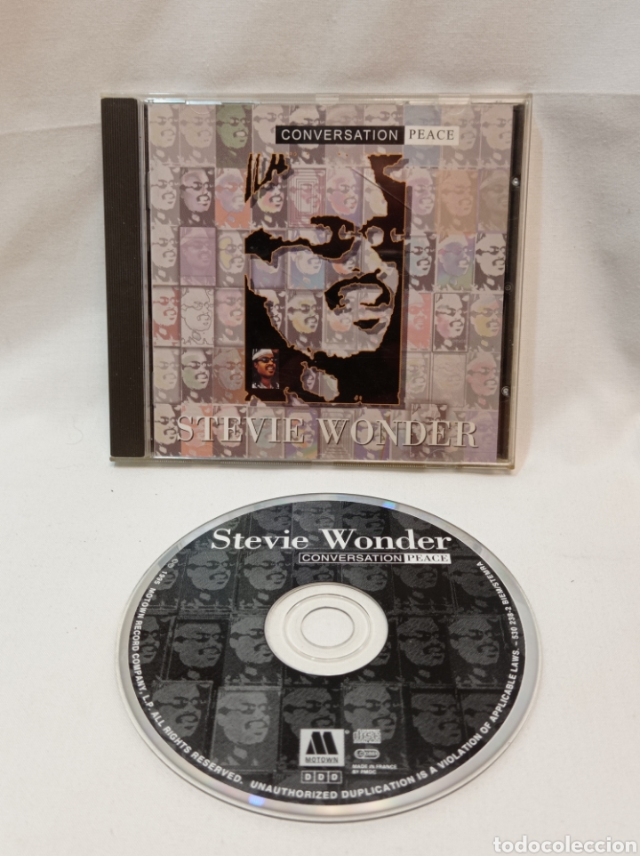 CDs de m&uacute;sica: CD STEVIE WONDER CONVERSATION PEACE - Foto 1