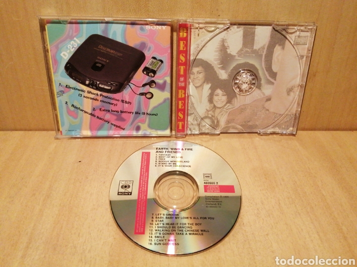 CDs de m&uacute;sica: Earth, Wind & Fire and friends. - Foto 2
