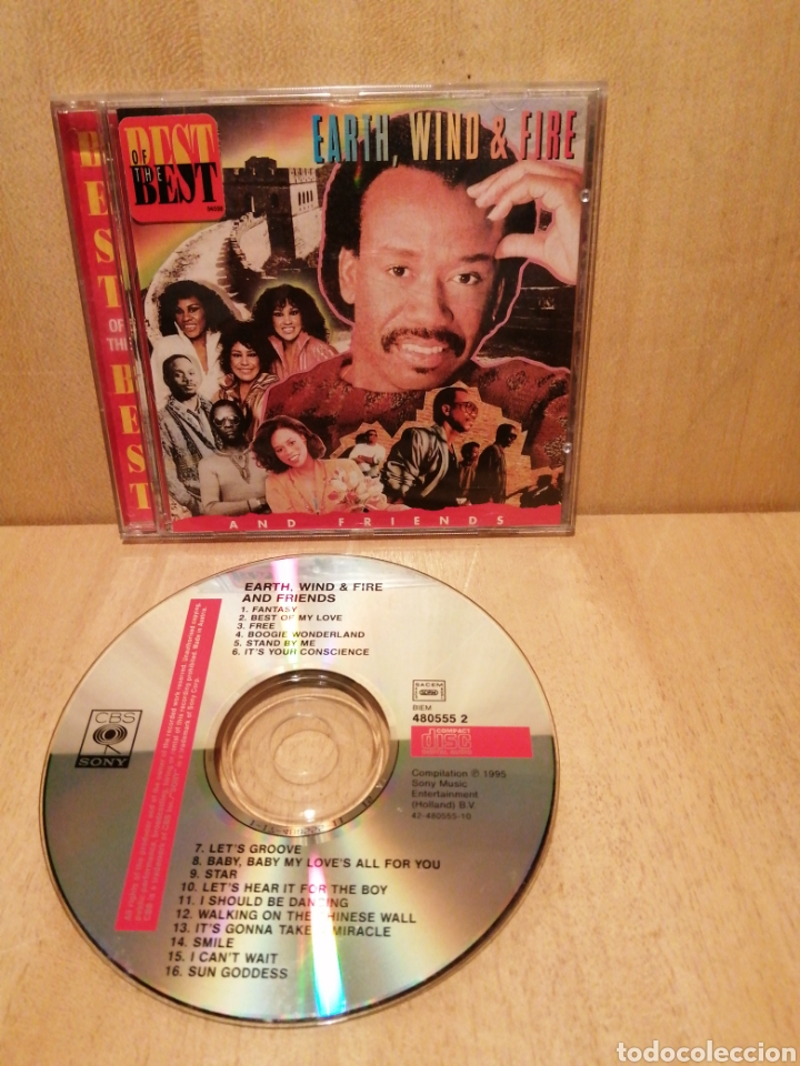CDs de m&uacute;sica: Earth, Wind & Fire and friends. - Foto 1