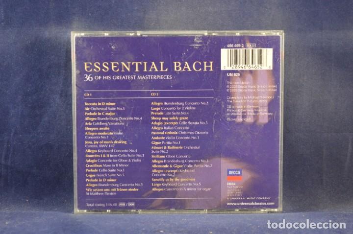 CDs de m&uacute;sica: BACH - ESSENTIAL BACH - 2 CD - Foto 2
