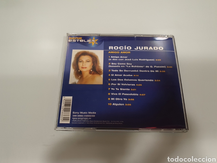 CDs de m&uacute;sica: Rocio Jurado - Amigo Amor - Foto 3
