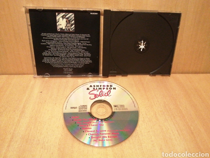 CDs de m&uacute;sica: Ashford & Simpson. Solid. - Foto 2