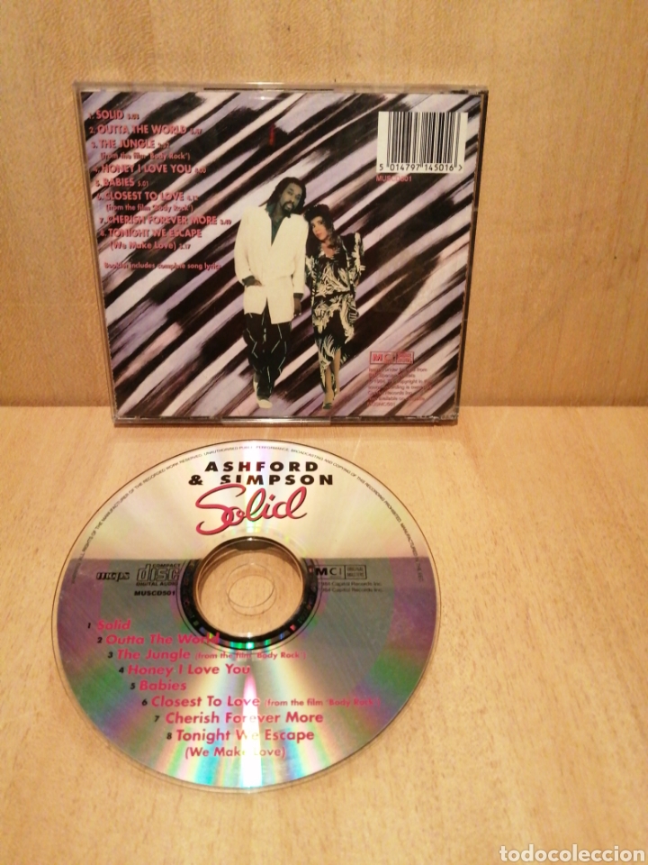 CDs de m&uacute;sica: Ashford & Simpson. Solid. - Foto 3
