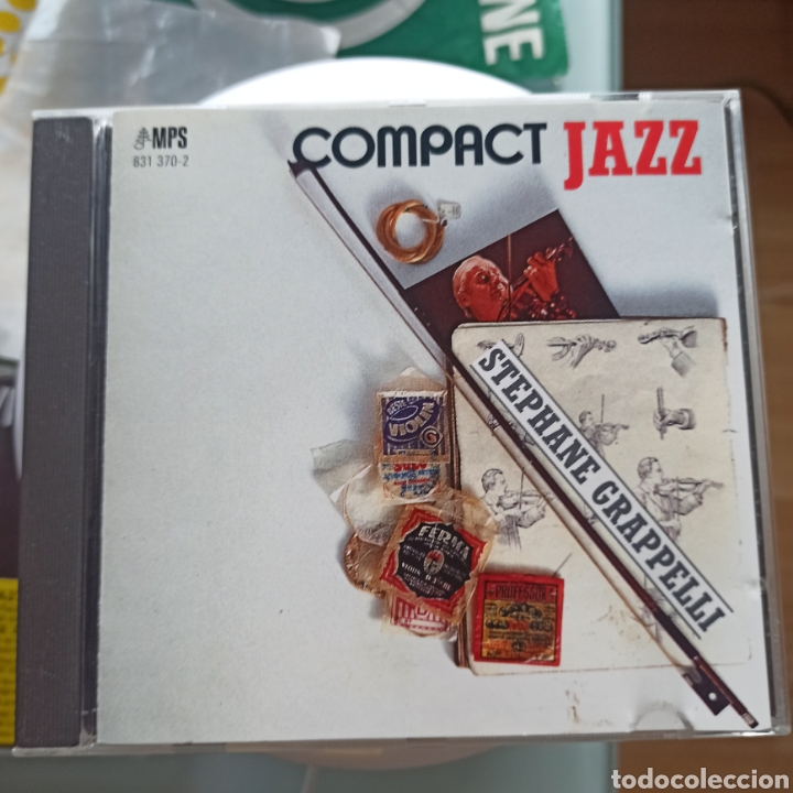CDs de m&uacute;sica: Stephane Grappelli - Stephane Grappelli (MPS Records, Germany, 1987) - Foto 1
