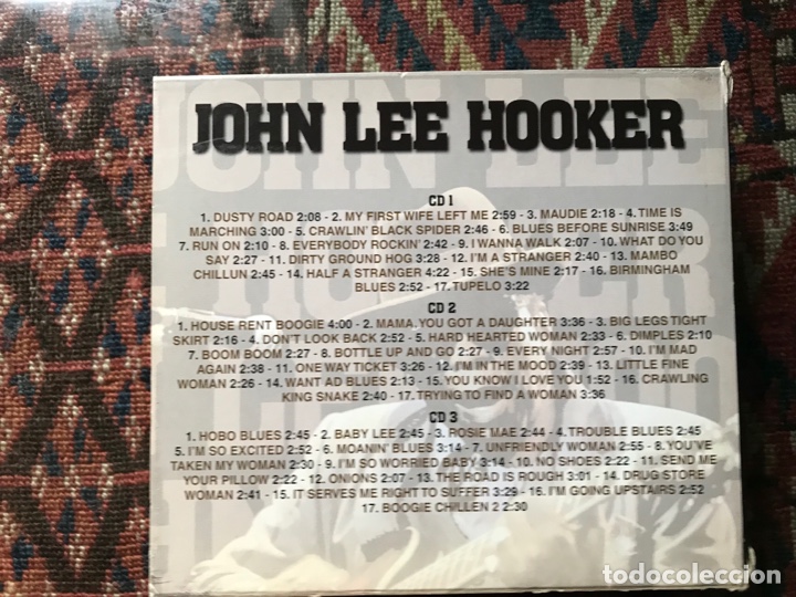 CDs de m&uacute;sica: John Lee Hooker. 3 CD&rsquo;s - Foto 3