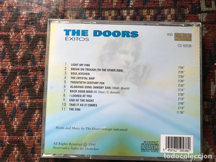 CDs de m&uacute;sica: The Doors. &Eacute;xitos - Foto 2