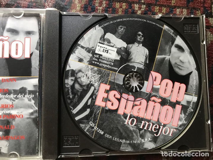 CDs de m&uacute;sica: Pop Espa&ntilde;ol lo mejor - Foto 2