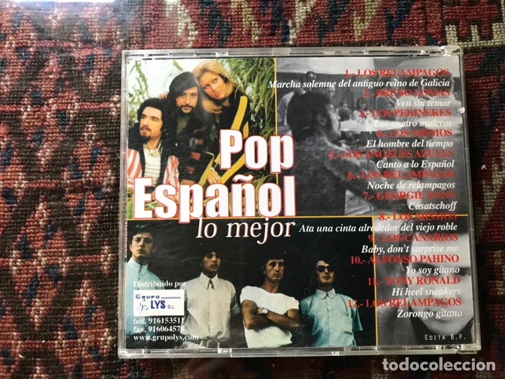 CDs de m&uacute;sica: Pop Espa&ntilde;ol lo mejor - Foto 1