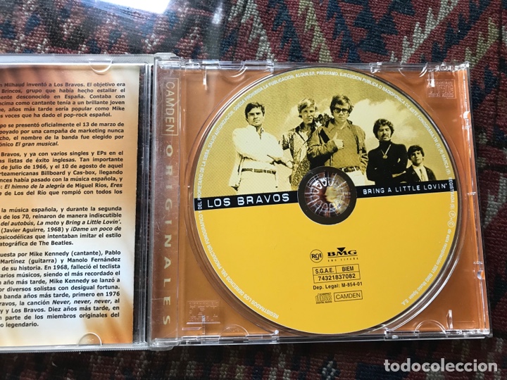 CDs de m&uacute;sica: Los Bravos. Bring a little lovin&rsquo; - Foto 3