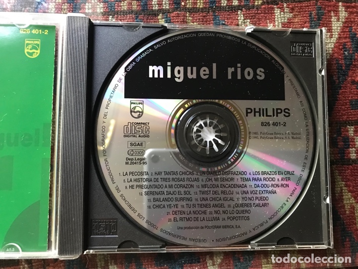 CDs de m&uacute;sica: Miguel R&iacute;os. Muy dif&iacute;cil - Foto 3