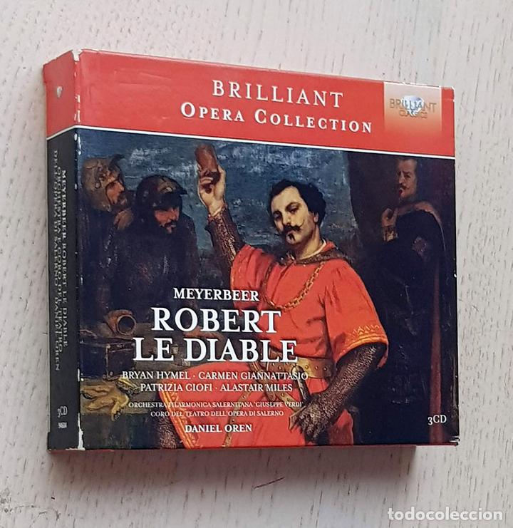CDs de m&uacute;sica: MEYERBEER - ROBERT LE DIABLE (3 CDs / &oacute;pera) - Foto 1