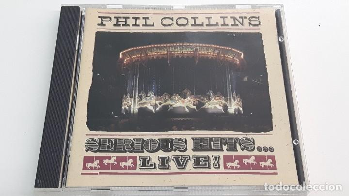 CDs de m&uacute;sica: CD PHIL COLLINS - SERIOUS HITS ...LIVE! - COMO NUEVO - Foto 1