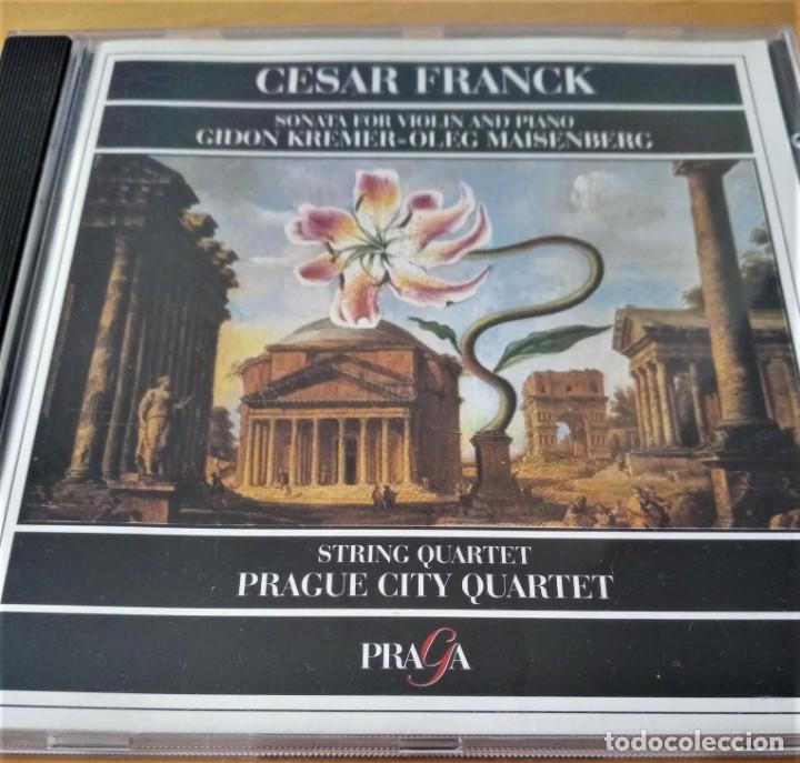 CESAR FRANCK SONATA FOR VIOLIN AND PIANO KREMER MAISENBERG STRING QUARTET (Música - CD's Clásica, Ópera, Zarzuela y Marchas)