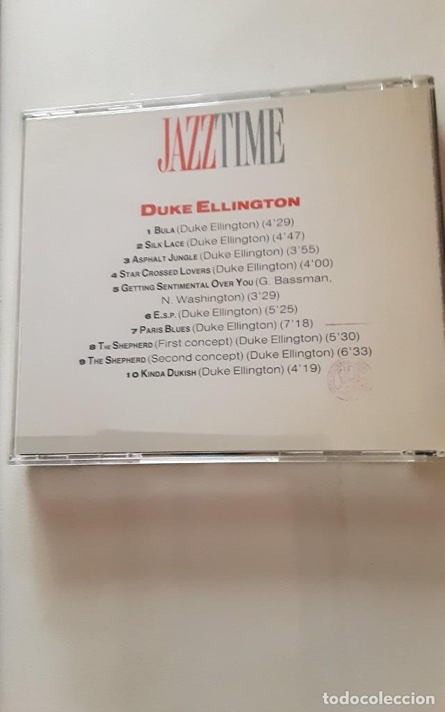 CDs de m&uacute;sica: CD - DUKE ELLINGTON - JAZZ TIME - Foto 3