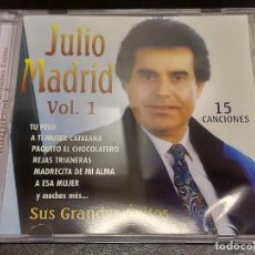 CDs de Música: FIRMADO !! JULIO MADRID / SUS GRANDES ÉXITOS VOL. 1 / CD-MEDITERRÁNEO MUSIC / 15 TEMAS / IMPECABLE.. Lote 289487168