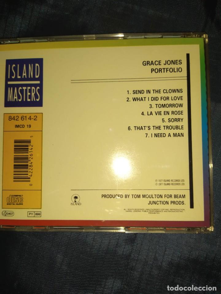 CDs de m&uacute;sica: Grace Jones &ndash; Portfolio CD - Foto 2