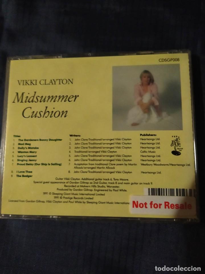 CDs de m&uacute;sica: Vikki Clayton &ndash; Midsummer Cushion CD - Foto 2