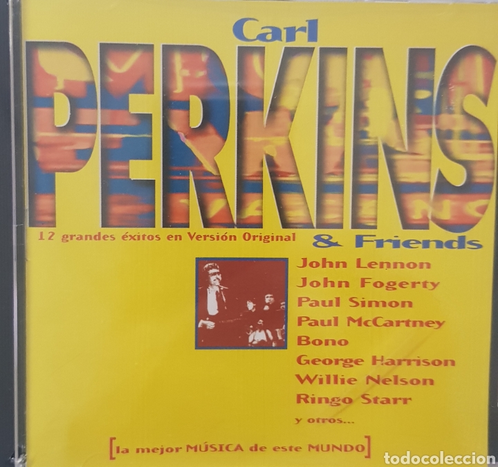 CDs de m&uacute;sica: CARL PERKINS & FRIENDS 12 GRANDES EXITOS - Foto 1