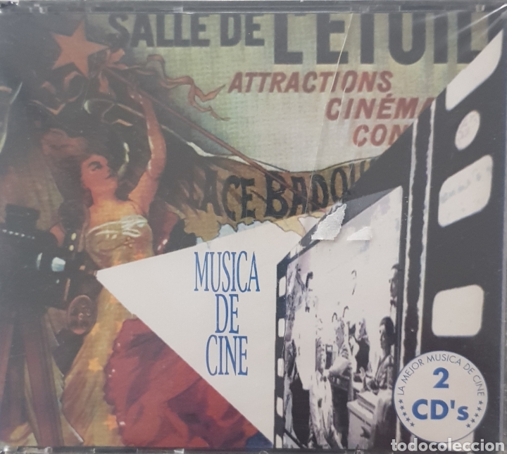 CDs de m&uacute;sica: MUSICA DE CINE 2 CDS. - Foto 1