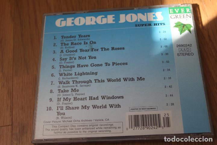 CDs de m&uacute;sica: GEORGE JONES CD Super Hits - Foto 2